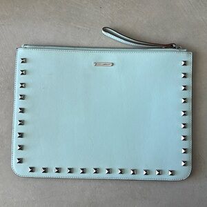 REBECCA MINKOFF leather iPad pouch / clutch